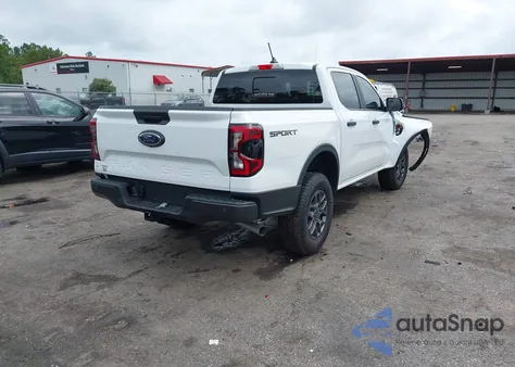 2025 Ford Ranger Xlt z USA, uszkodzony, nr VIN 1FTER4GH5SLE17730